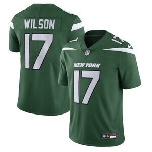 Nike Garrett Wilson Green New York Jets Vapor Untouchable Limited‎ Jersey Large